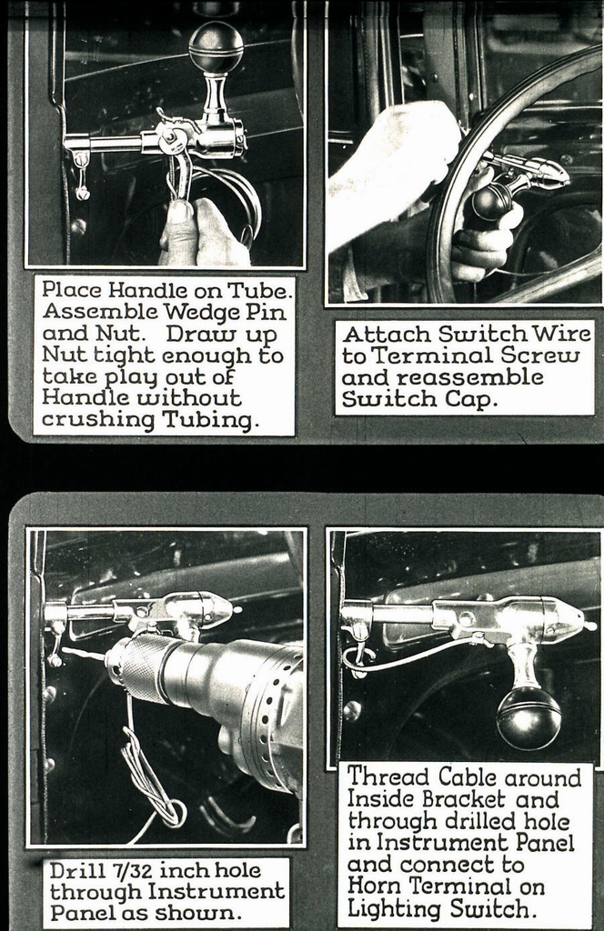 1931 Chevrolet Accessories Installation Guide Page 10